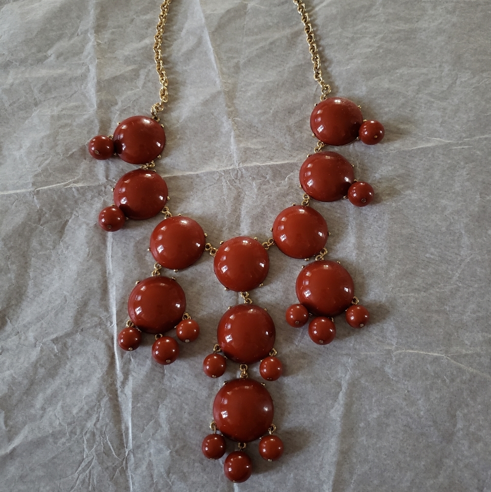 Plastic Bauble Statement necklace